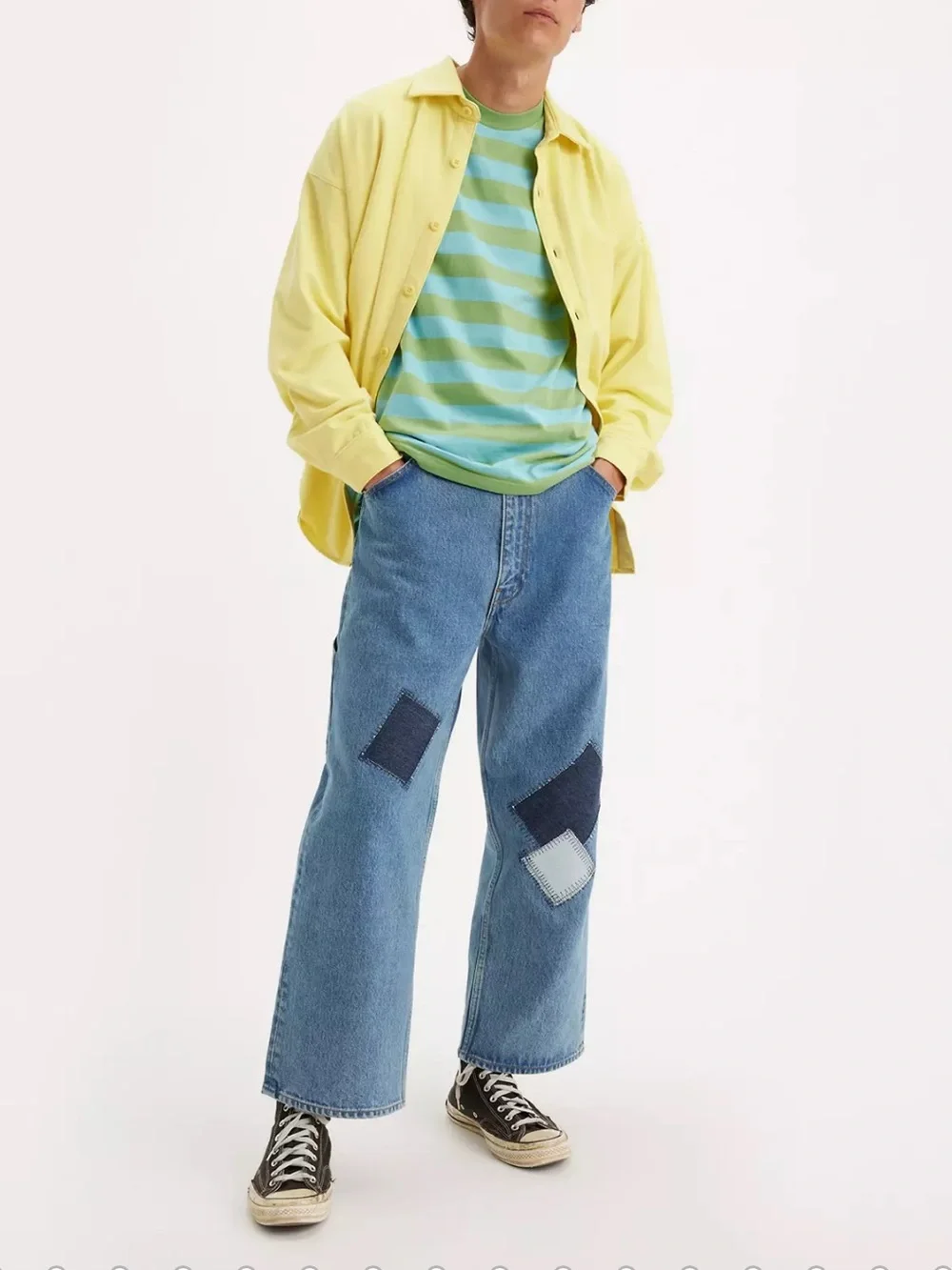 New Levi's Skateboarding Cropped Carpenter Pants